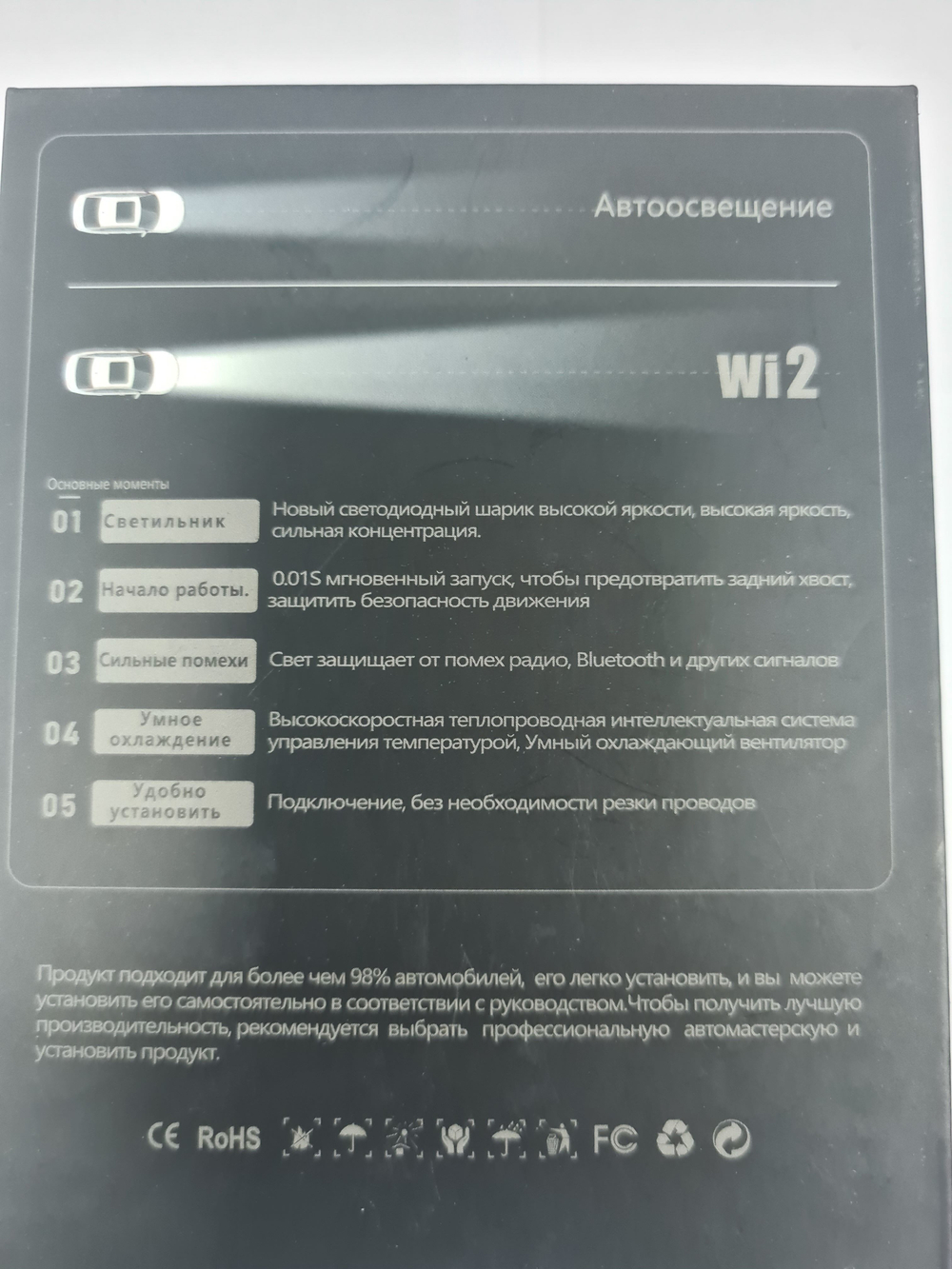 светодиодные лёд (LED) лампы H11 Wi2 NJ