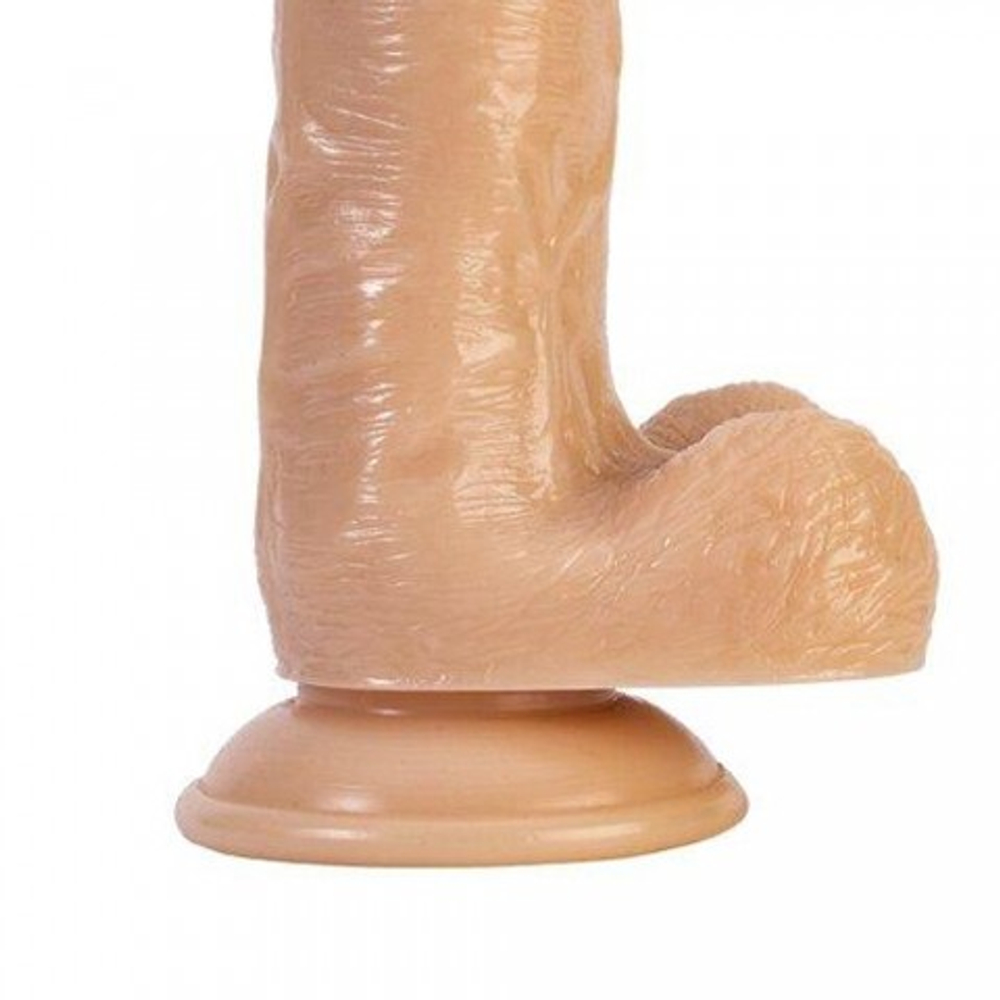 Реалистичный фаллоимитатор Leo от Alive (17*3.8 см.)