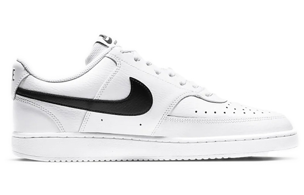 Nike Court Vision Low low-top sneakers for men and women in the same style white and black