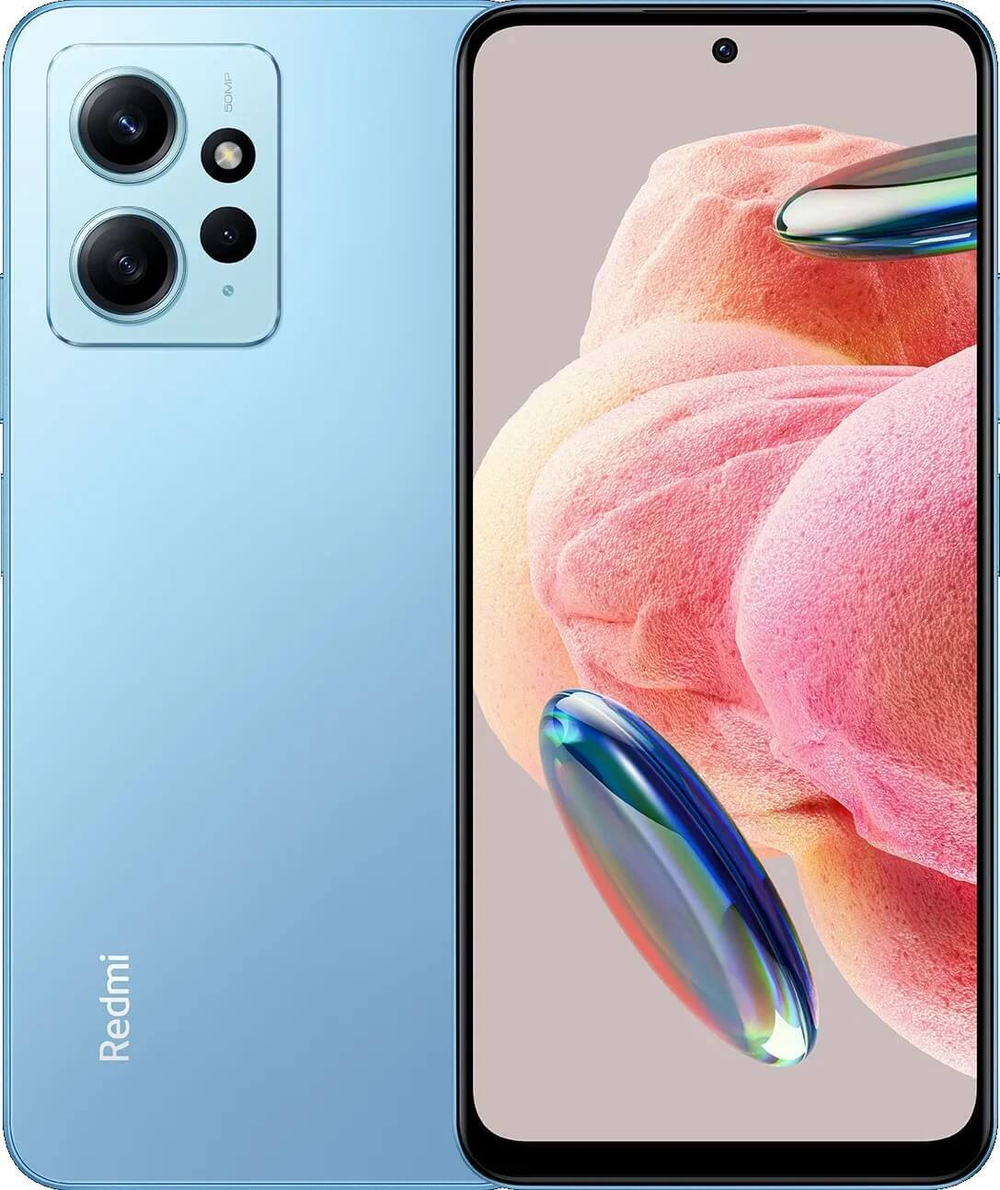 Смартфон Xiaomi Redmi Note 12 4G 6/128Gb Синий лед