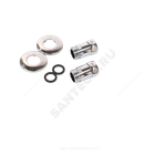 Соединитель для полотенцесушителя латунь Ду 32 1 1/4"x1 1/4" нак/гайка/НР прямой хром Элит-Металл SMT731SCH1212