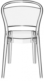 Стул прозрачный Siesta Contract Bo, прозрачный