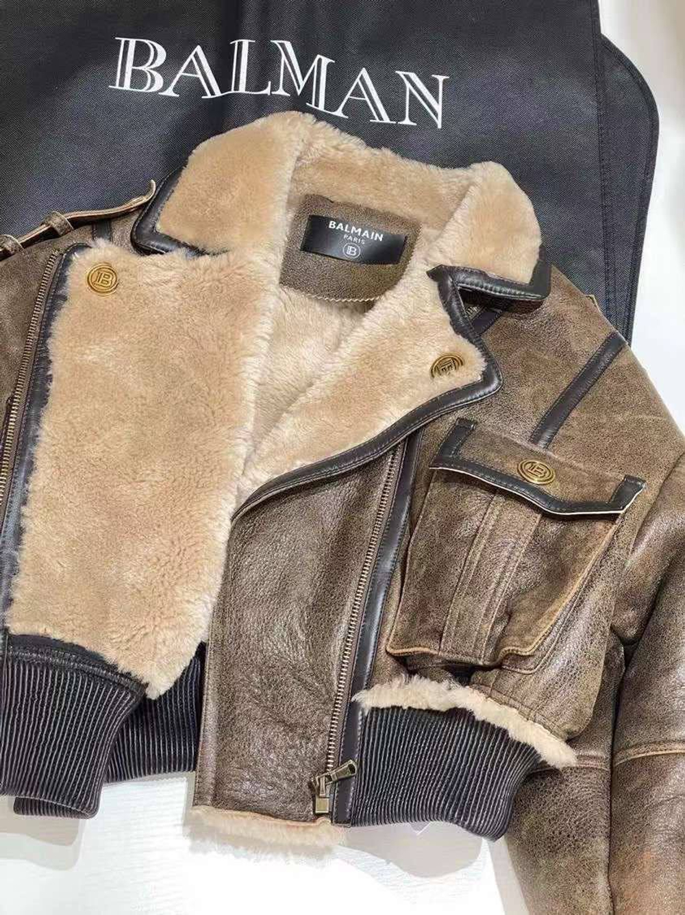 Дубленка Balmain