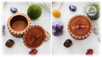 Мини-шкатулка "Иггдрасиль"