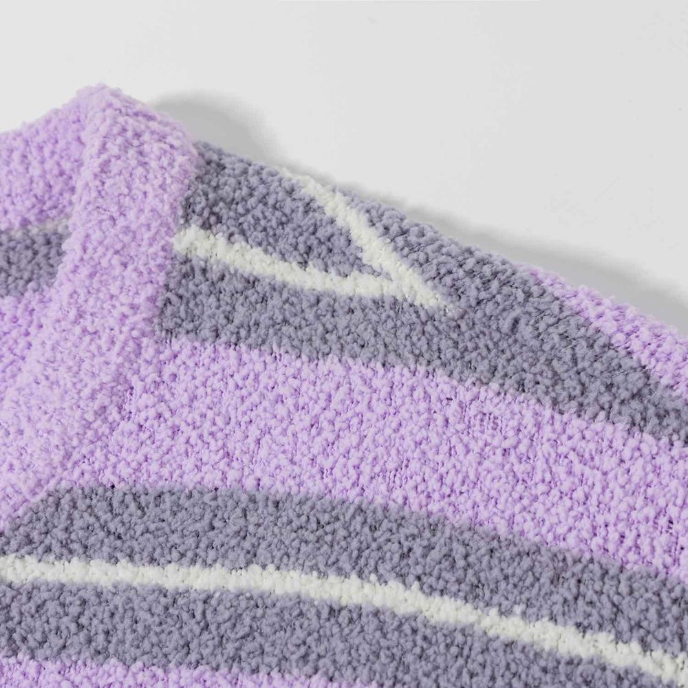 Свитер YMKASHIX Soft Strips Фиолетовый