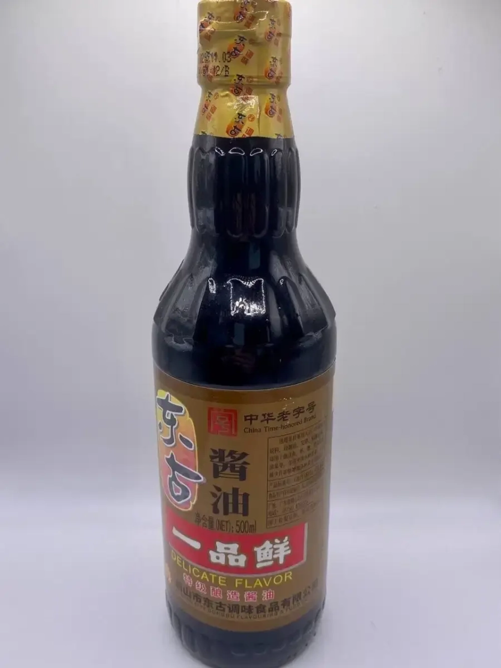 Китайский соевый соус со вкусом краба Донггу