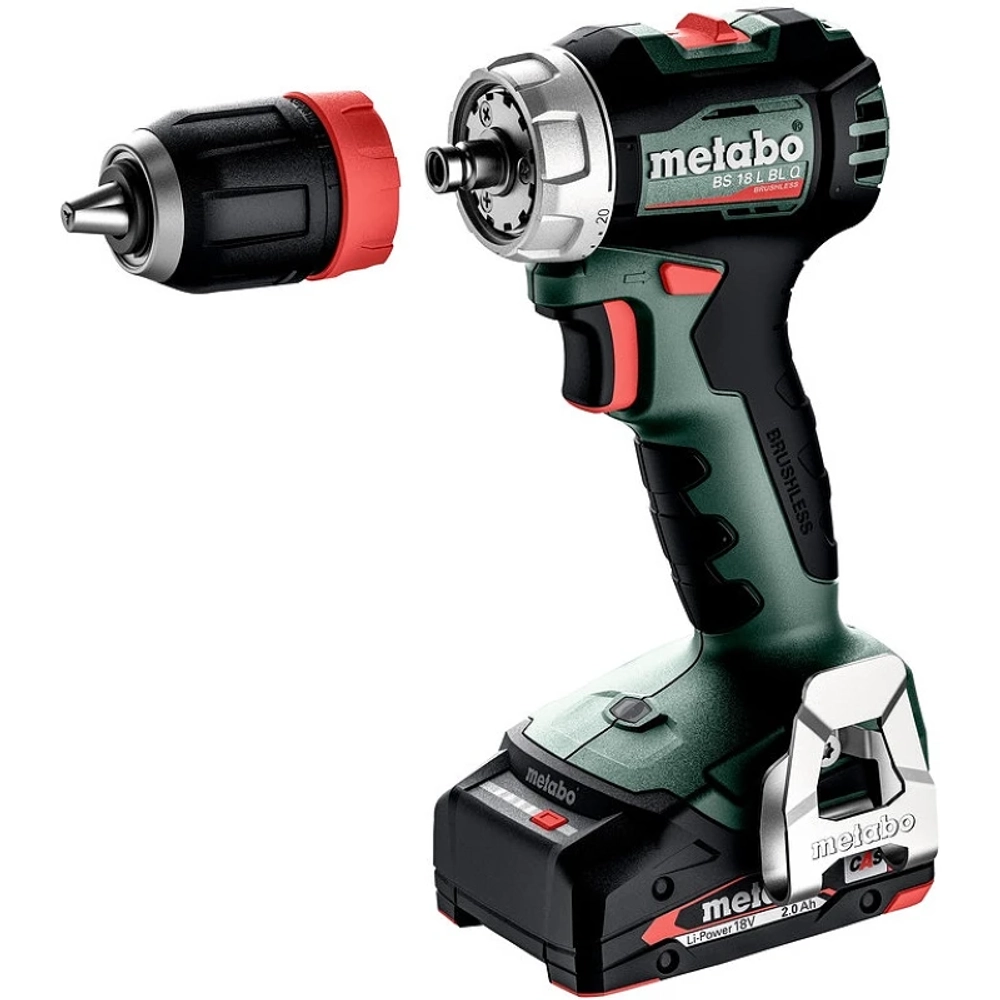 Metabo BS 18 L BL Q шуруповерт аккумуляторный (2 x 2 Ач, ЗУ) 613156500