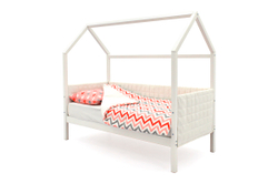 Детская кровать-домик мягкий Бельмарко Svogen белый