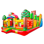 Коммерческий надувной батут «В погоне за мишкой», 12х6х6