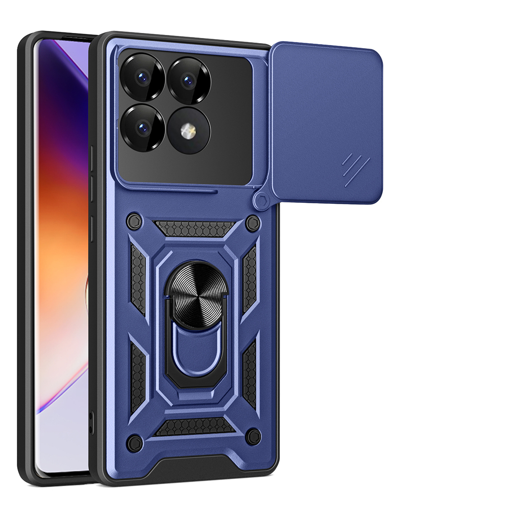Чехол с кольцом Bumper Case для Poco F6 Pro