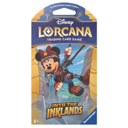 Disney Lorcana TCG - Into the Inklands Booster 12 карт (случайный дизайн) 98290 / артикул   98290  / GTIN 4050368982902
