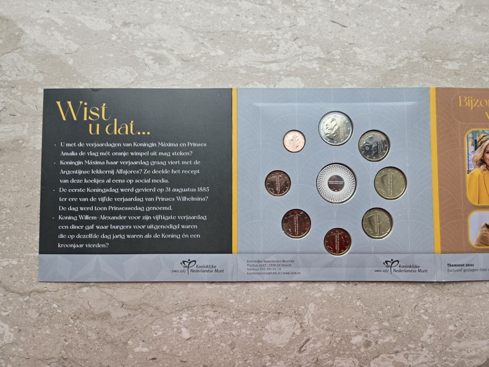 Netherlands 2021 BU Theme Set – Our Queen and Crown Princess