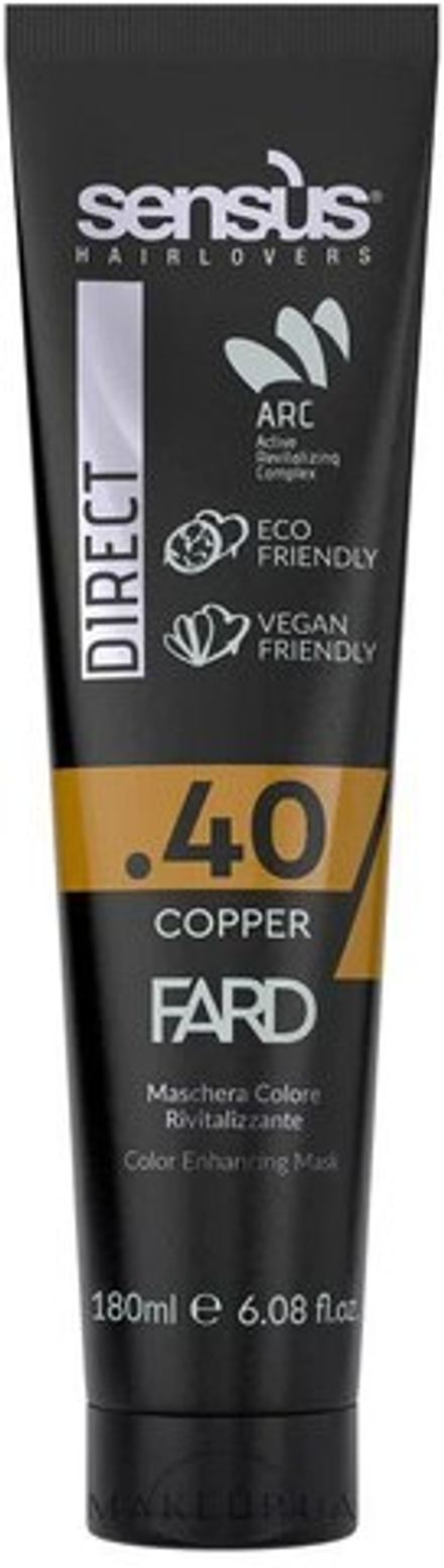Кондиционер тонирующий FARD .40 Рыжий 200мл SENS.US