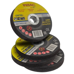 Круг отрезной 125x1.0x22.2мм-40шт WMC TOOLS WMC-CW705(40 шт к-т)