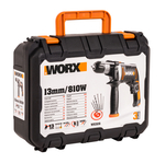Дрель-ударная WORX WX328 800Вт кейс