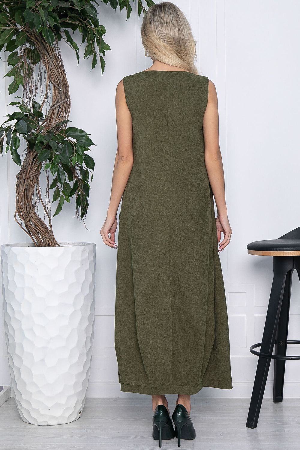 Сарафан В стиле бохо (хаки) П10627 LT Collection