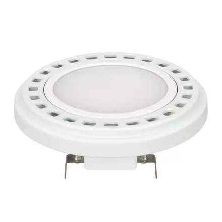 Лампа AR111-UNIT-G53-12W- Warm3000 (WH, 120 deg, 12V) (Arlight, Металл) 026887