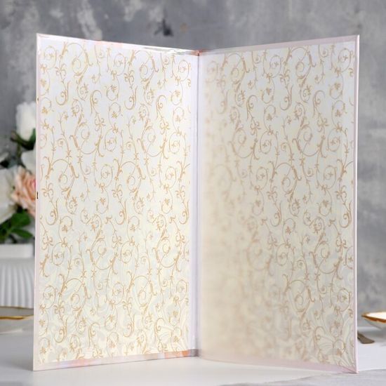 Папка для свидетельства о браке А4 Букет