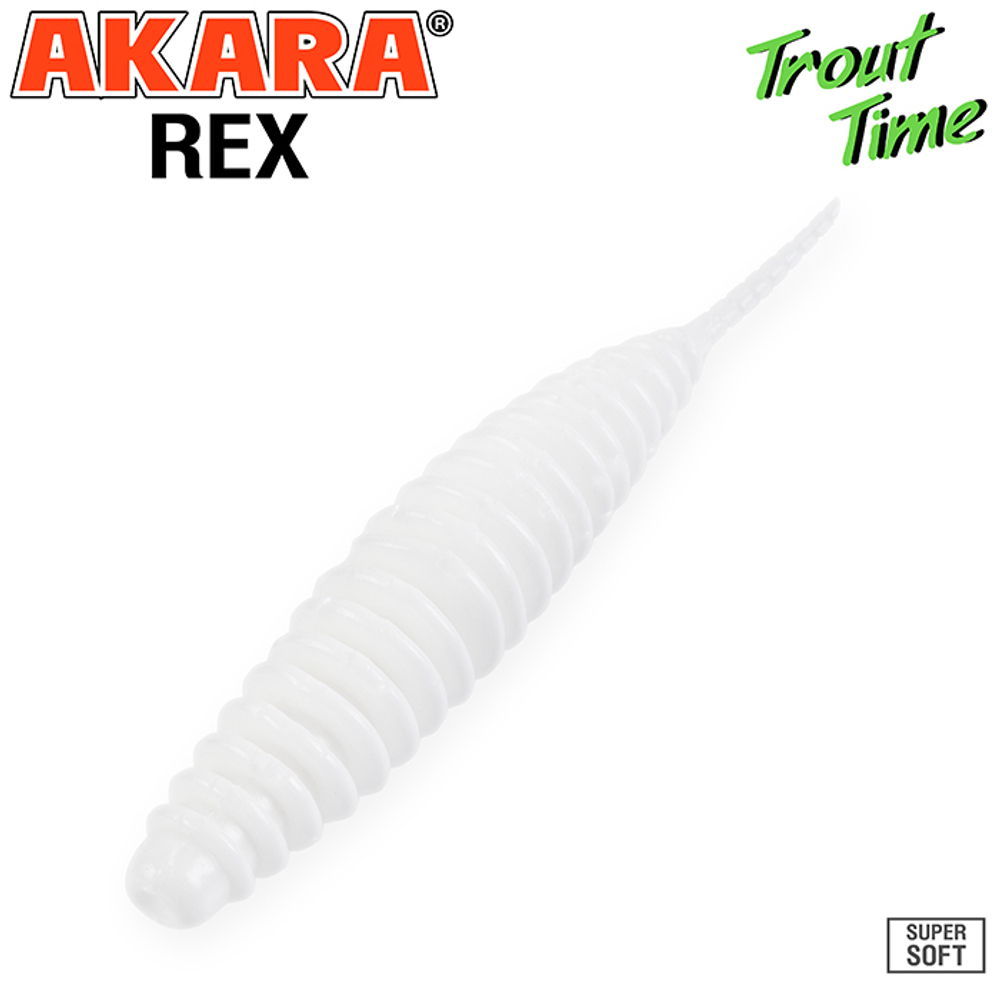 Силиконовая приманка Akara Trout Time REX 2 Tu-Frutti 02T (10 шт.)
