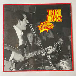 Винтажная виниловая пластинка LP Trini Lopez Live (Germany 1988)