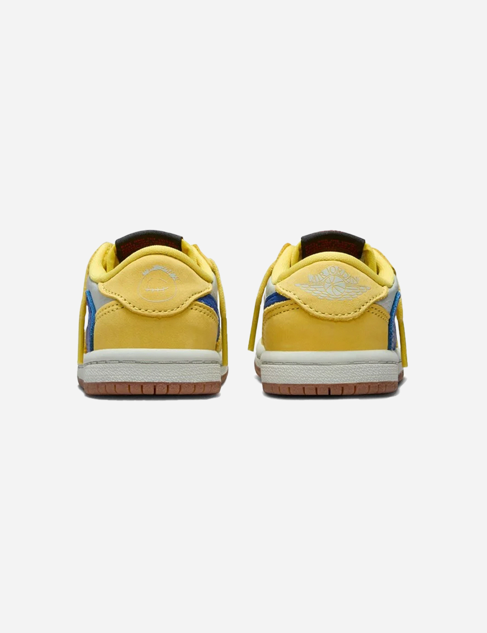 Travis Scott x Jordan 1 Low Canary Kids (DZ5908-700)