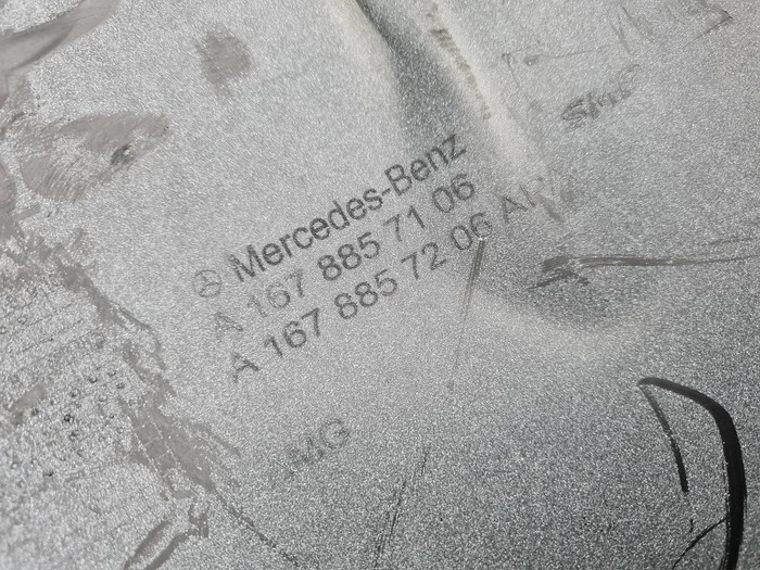 Бампер задний Mercedes GLS x167 (2019-2023) AMG