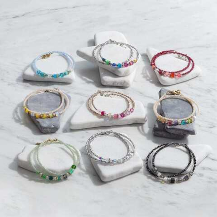 Браслет Coeur de Lion Joyful Colours White Yellow 4564/30-0100