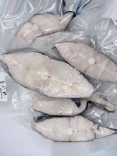 Палтус стейк мороженный вакуум 600г