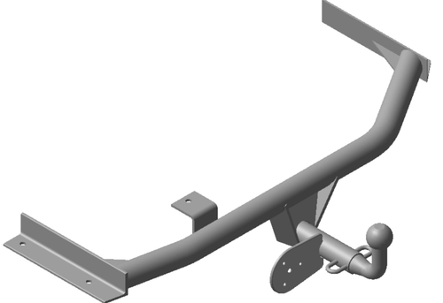 Фаркоп Avtos на АЗЛК 2141(паспорт и сертификат в комплекте)(без электрики)AZLK-02