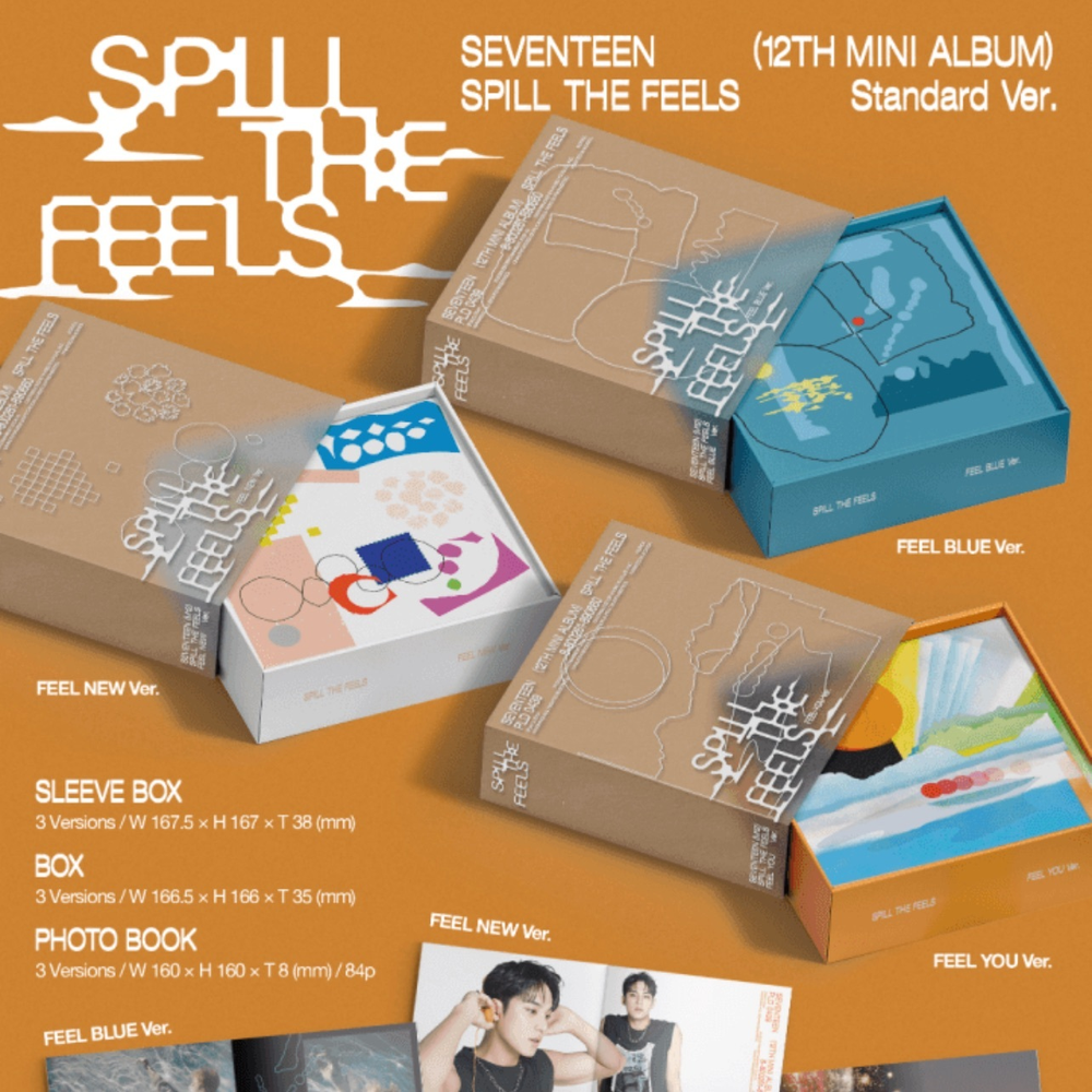 Альбом SEVENTEEN - SPILL THE FEELS [12th Mini Album]
