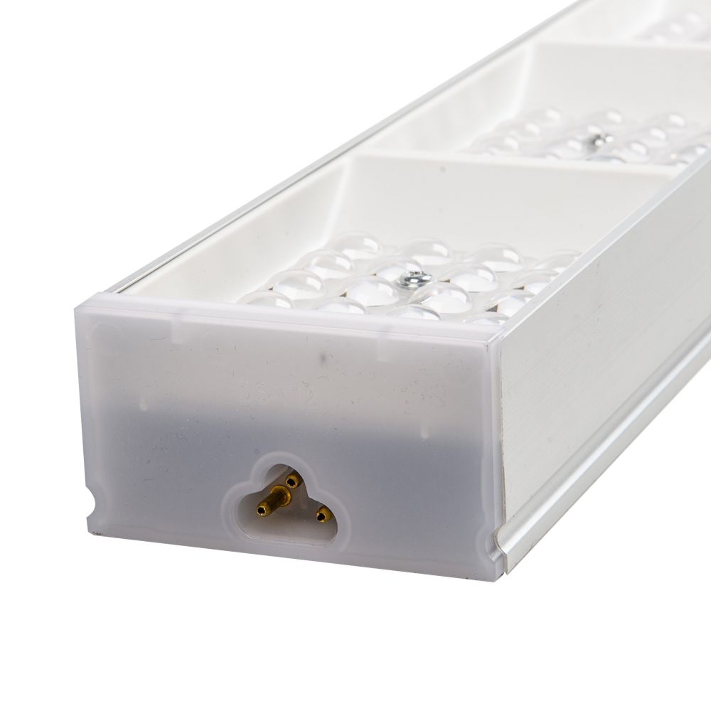 ULO-EL120B-100W-4000K-K SILVER LINKABLE Светильник светодиодный накладной. соединяемый. Белый свет 4000K. Корпус серебристый. Угол 60 градусов. ТМ Uniel