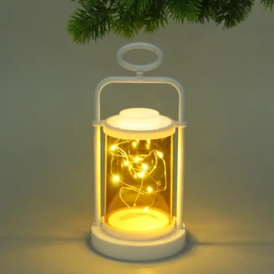 Сувенир с подсветкой «Свеча - Лампада» 11*24 см (работает от батареек 3 ААА)