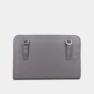 Сумка Emilie из кожи теленка, фиолетового цвета