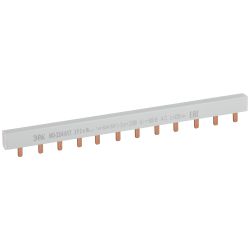Шина соединительная ЭРА NO-224-617 PIN штырь 2Р 63А 22 см 12 модулей | Шины соединительные и аксессуары