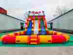 Надувная водная горка «Весёлый крабик» 11,3*7*6,8 м