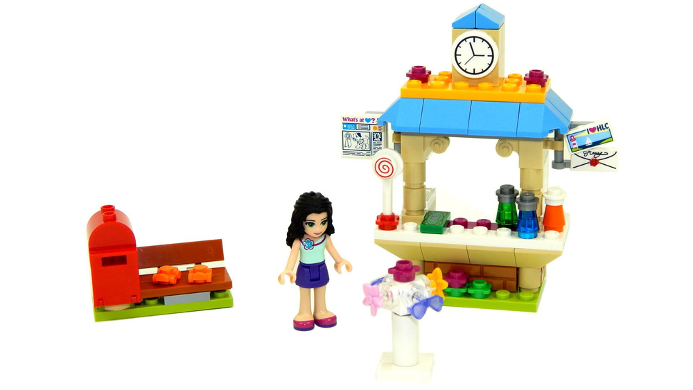 LEGO Friends: Туристический киоск Эммы 41098 — Emma's Tourist Kiosk — Лего Френдз Друзья Подружки