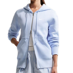 Женская теннисная куртка Nike Sportswear Phoenix Fleece - hydrogen blue/sail