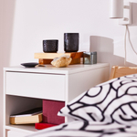 Свеча ароматическая IKEA SOTRONN (СОТРЕНН), Чай и имбирь, Черный, 45 часов