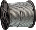 ЗУБР DIN 3055, свивка 6х7+FC, 5 мм, L=150м., стальной трос, Профессионал (4-304110-05)