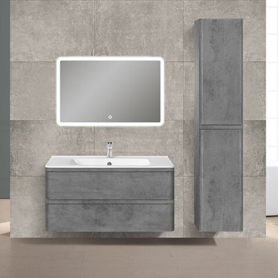 База под раковину Vico 1000 подвесная, 2 выкатных ящика soft close, Beton, , шт
