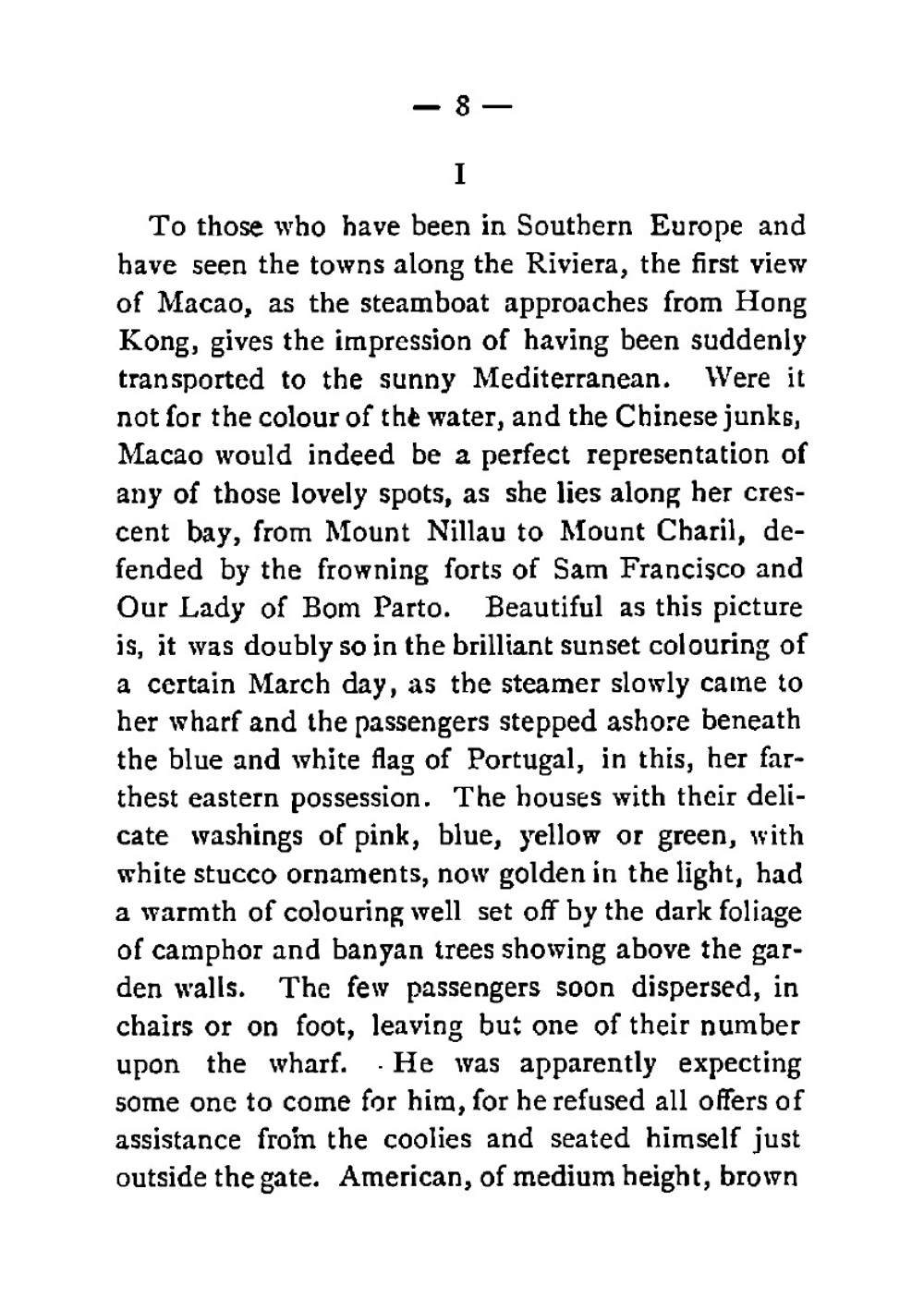 In Macao | Charles A. Gunnison