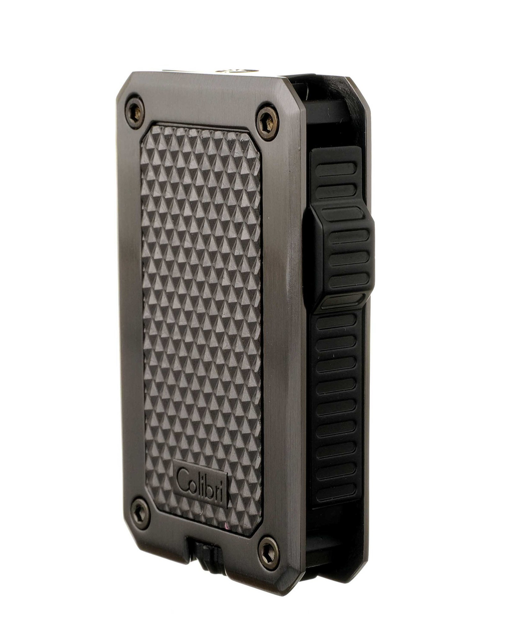 Зажигалка сигарная Colibri Rally, серый металлик