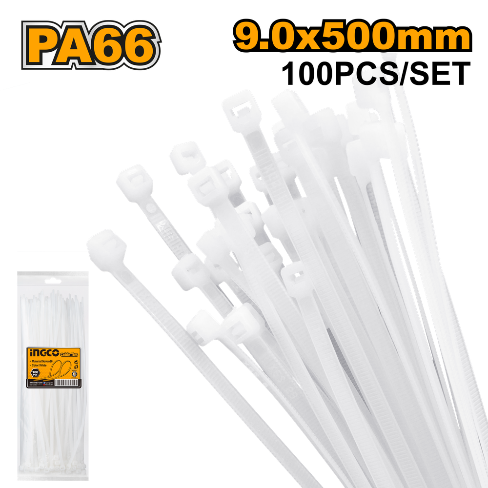 Кабельные стяжки INGCO HCT5001 500 мм 100 шт.