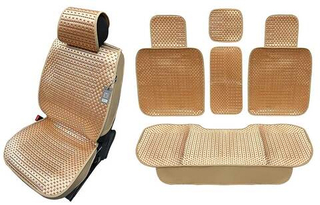 Накидки сидений ПОЛНЫЙ Coolpart MAXIMAL LUX (кт 5пр) - JJ-93-BGBG бежевый/ бежевый A