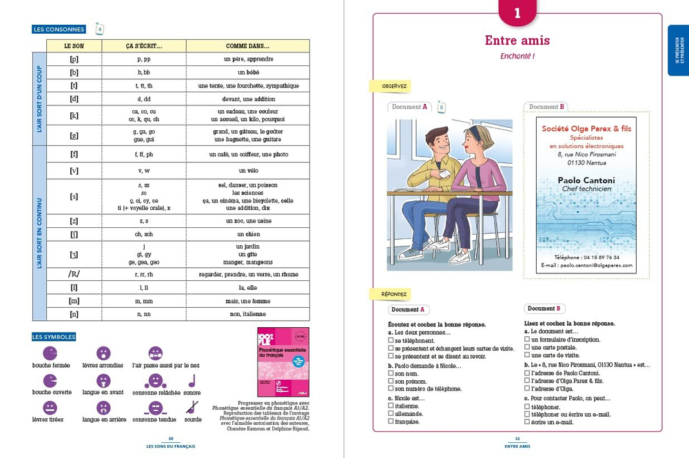 100% FLE - Communication essentielle du français A1 - Livre + didierfle.app