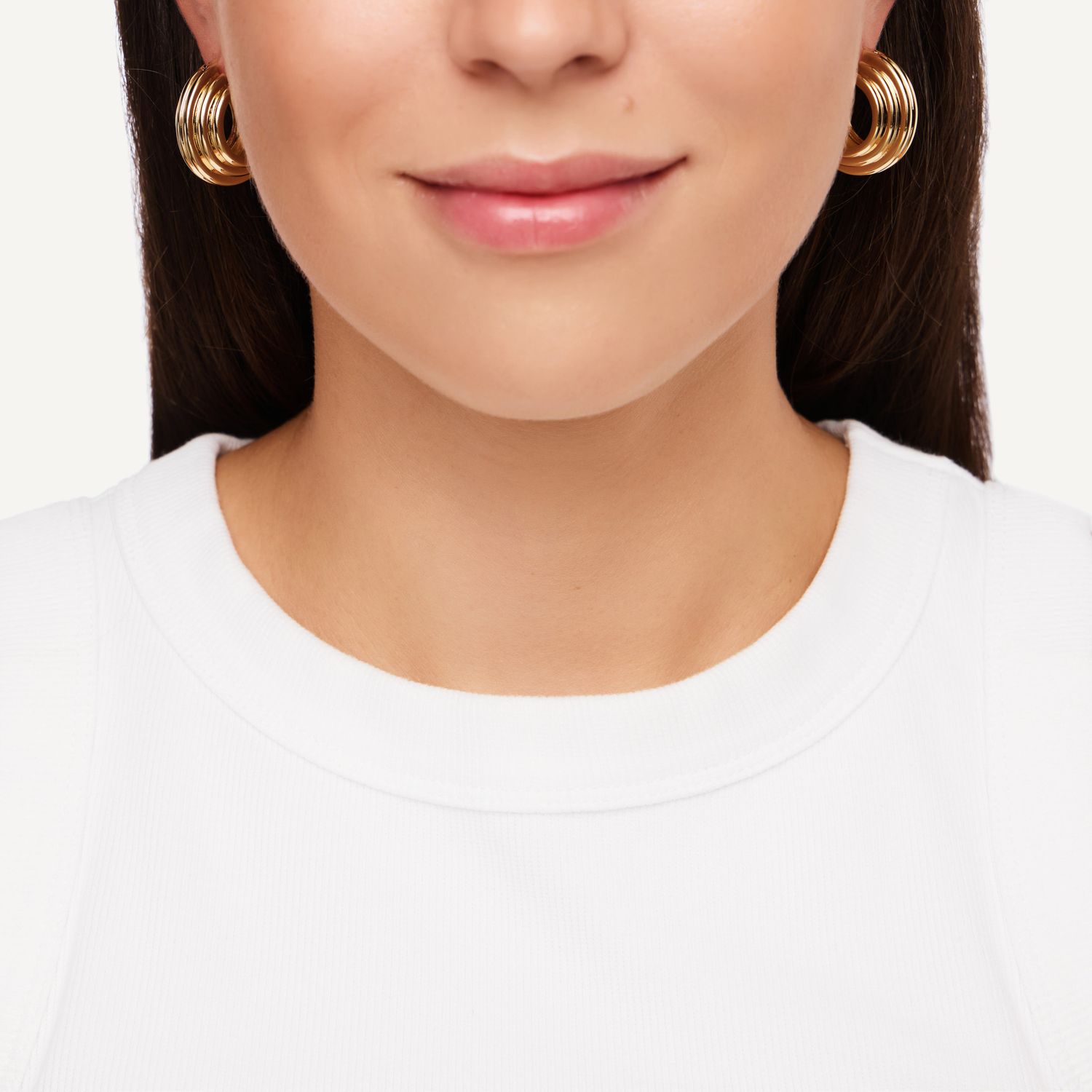 Серьги Archway Earrings - Gold