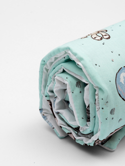 Комплект в коляску двухсторонний Еноты