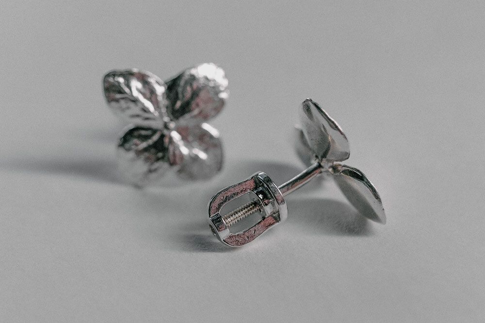 Пусеты Гортензия Медиум