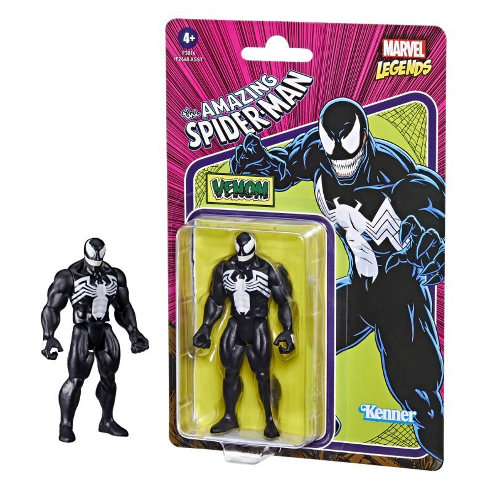 Hasbro Marvel Legends - Фигурка Новый Человек-Паук 10см Ретро F3816