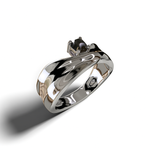 Кольцо из серебра 925 пробы с 010702-04240203